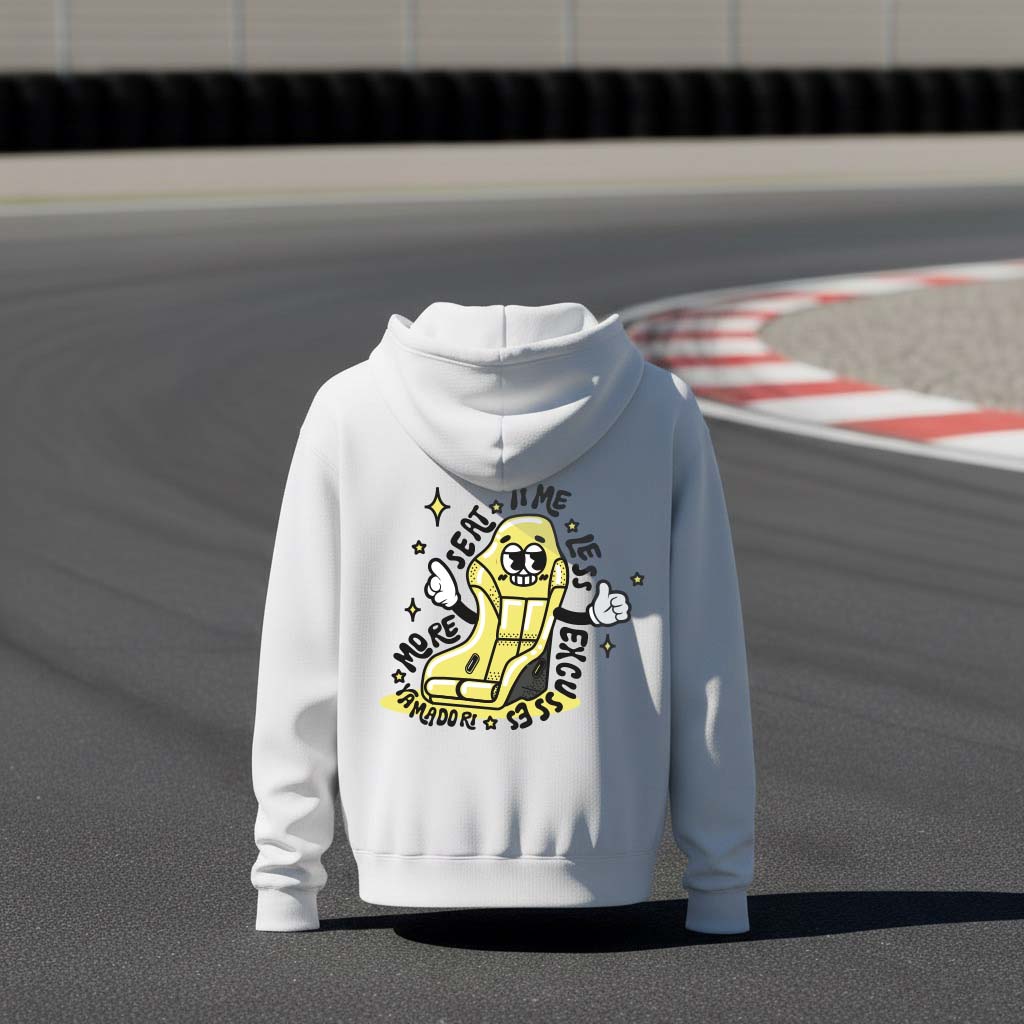 SUDADERA MORE SEAT TIME