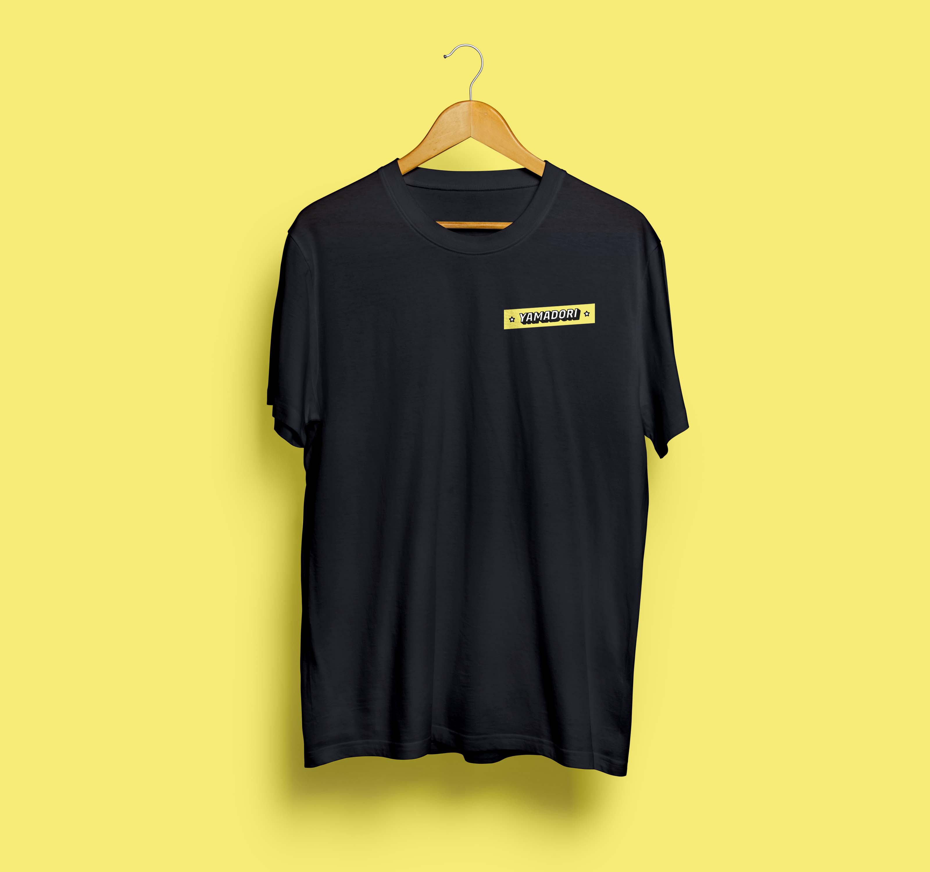 YAMADORI LESS EXCUSES MORE SEAT TIME T-SHIRT NEGRO