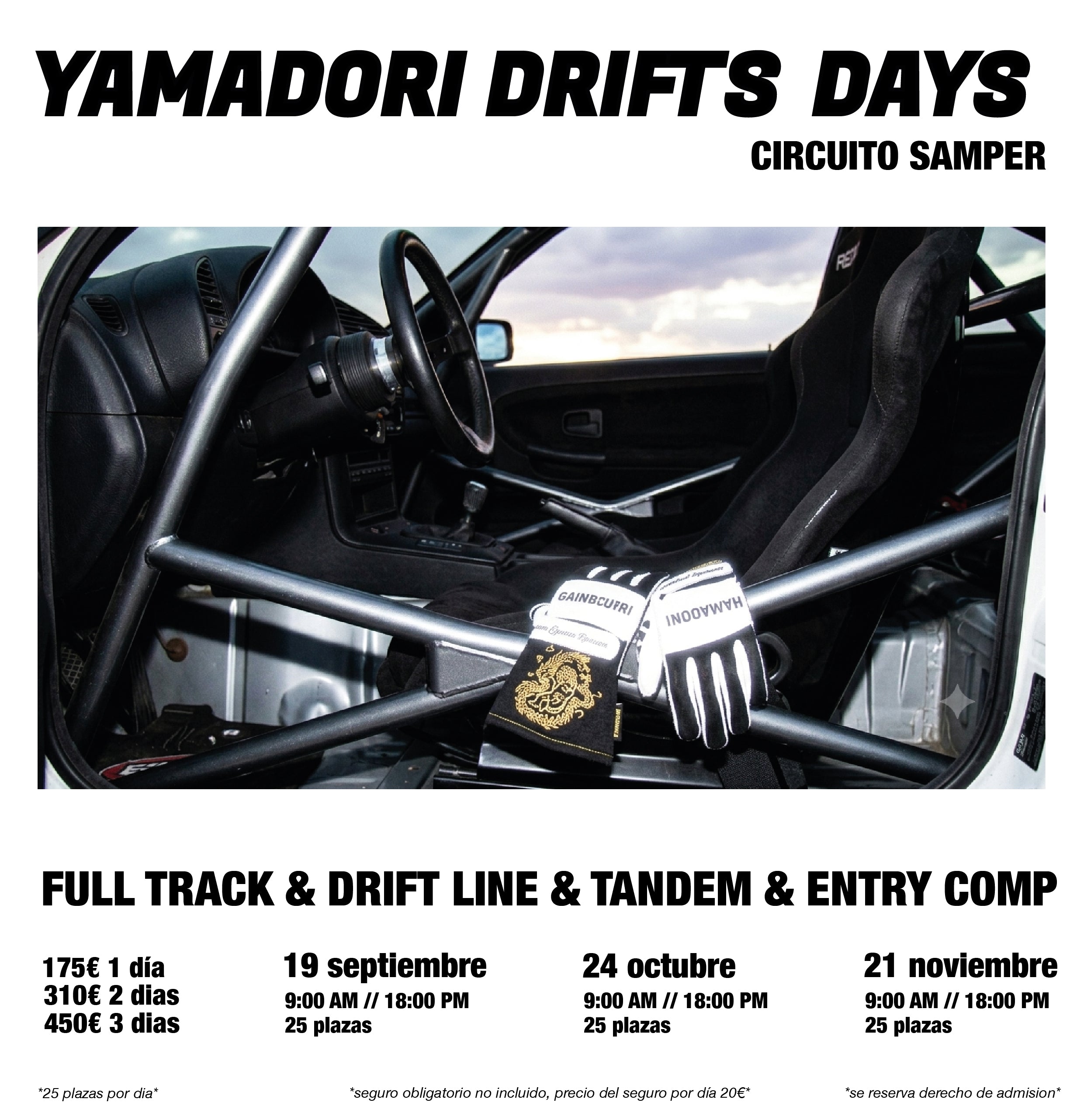 Yamadori Drift Days Samper
